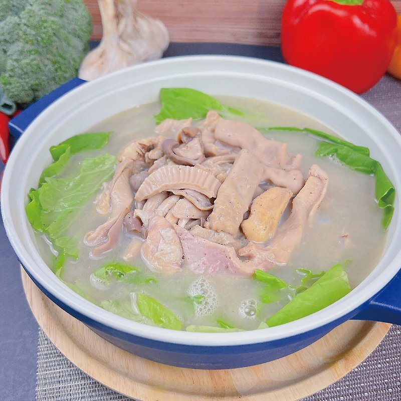 【搭嘴好食】即食胡椒豬肚雞(450g/包) - 料理包 - 新鮮食材 白色