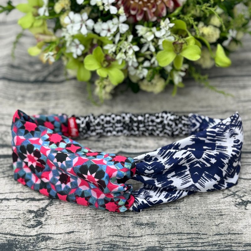 bohemian headband - Headbands - Other Materials Blue