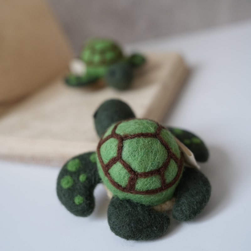 100% Wool 海龜羊毛氈 針插_公平貿易 - 擺飾/家飾品 - 羊毛 綠色