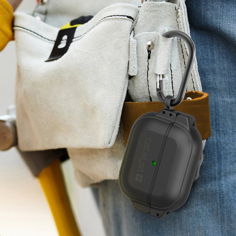 CATALYST Apple AirPods Pro 耐衝擊防水硬式保護殼-黑 - AirPods/耳機保護套 - 矽膠 黑色