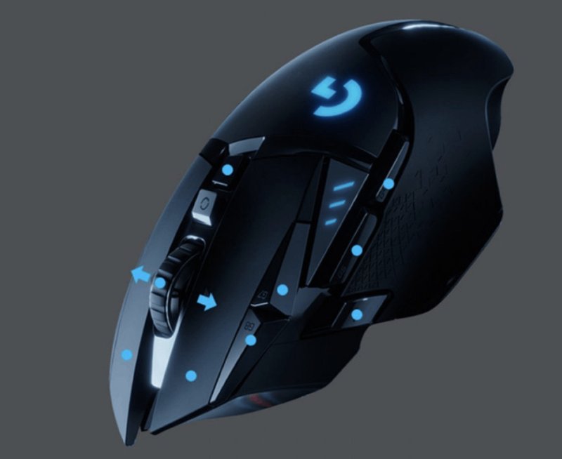 羅技 Logitech G G502 LIGHTSPEED 高效能無線電競滑鼠 (黑) - 電腦配件 - 塑膠 