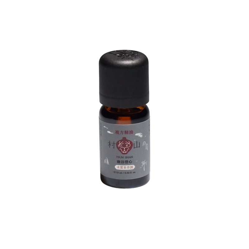 Clear Mind Essential Oil Blend (Woodsy Fruity Scent) - น้ำหอม - น้ำมันหอม สีนำ้ตาล