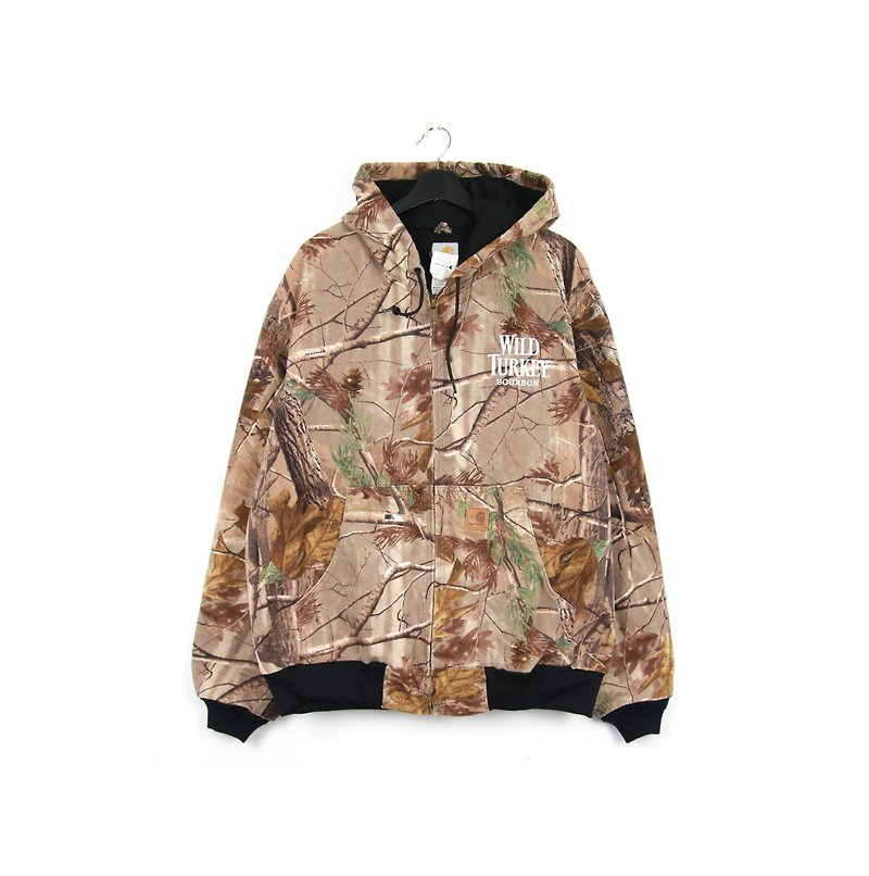 Back to Green :: Carhartt Autumn / Winter Woods Hooded Jacket // vintage - Men's Coats & Jackets - Cotton & Hemp 