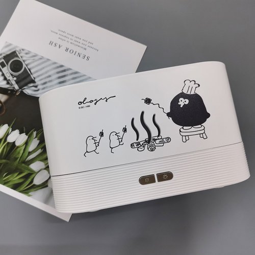 IGP 禮物選品店 模擬火焰加濕香薰機 | 奧樂雞