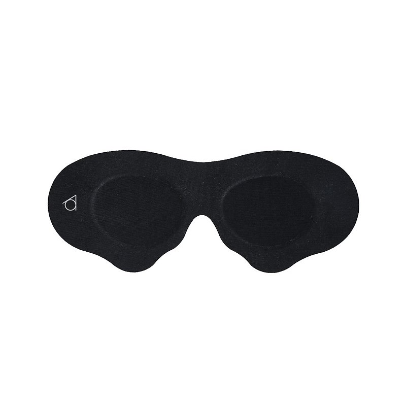 Eye Comfort-Zero Binding Eye Mask I Little Fox - Eye Masks - Cotton & Hemp Black
