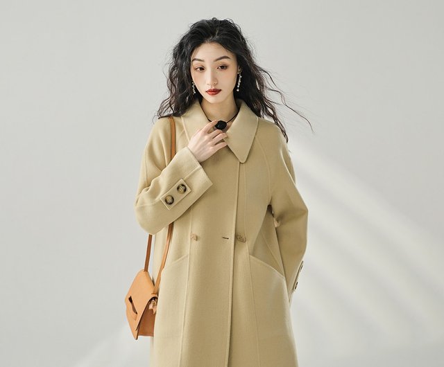 Sheep wool coat clearance womens