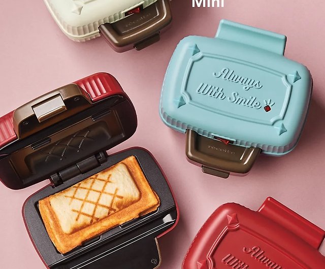 recolte Japan Likert Mini Mini Plaid Sandwich Maker RPS-3 - Shop
