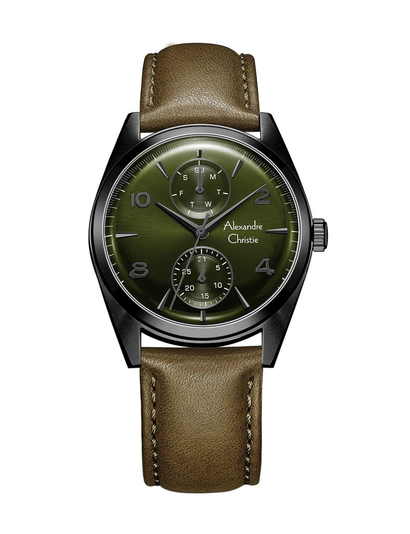 [AC watch] 6579MFLIPGN-moss green - นาฬิกาผู้ชาย - สแตนเลส 