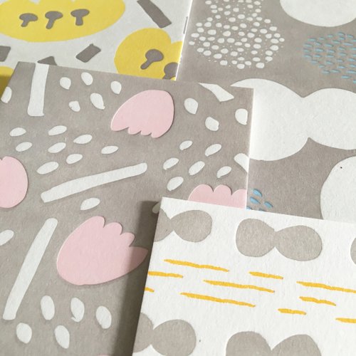 Atelier moshimoshi moshimoshi | 凸版印刷明信片組(四入)