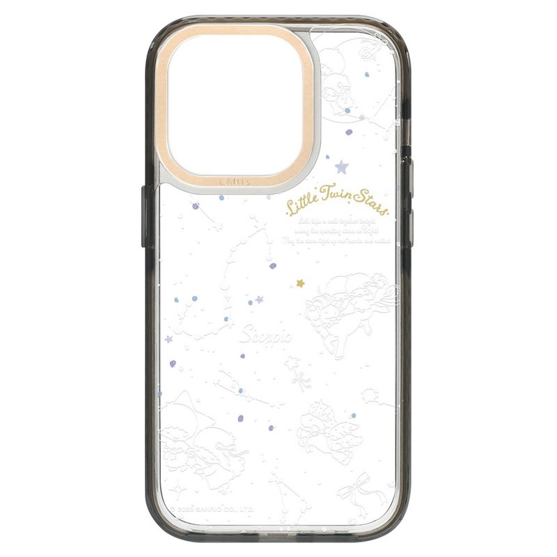 雙星仙子 專屬星座 透黑標準/磁吸版 iPhone 16 15 14 13 Pro Max - 手機殼/手機套 - 環保材質 白色