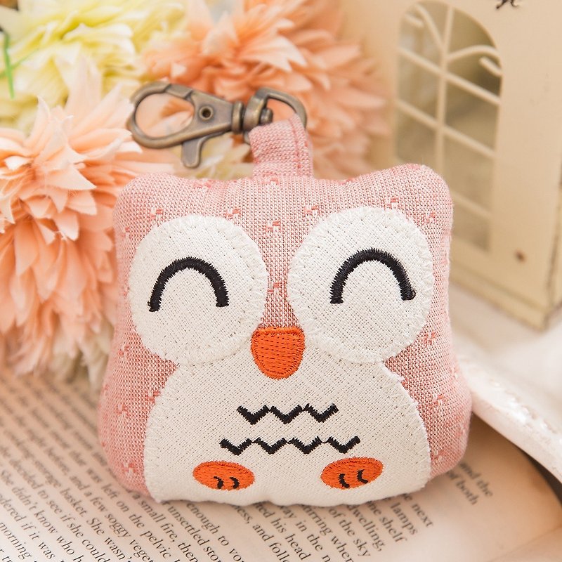 Owl Charm [71010202] - Other - Cotton & Hemp Pink