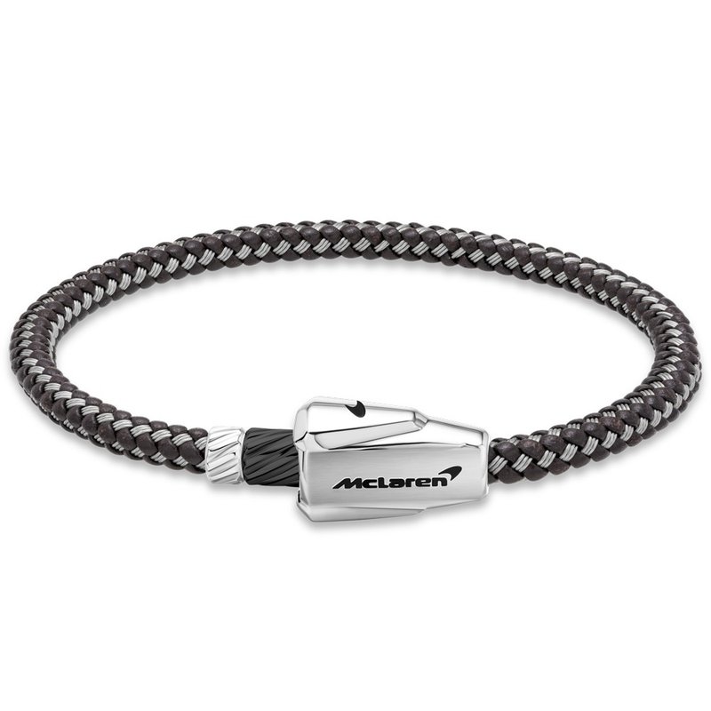 McLaren Limited Edition - 20% Off - Premium British Supercar Stainless Steel & Leather Bracelet - New Counter Display Item - สร้อยข้อมือ - โลหะ 
