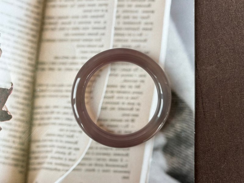 玉髓手鐲 - 手鍊/手環 - 水晶 灰色