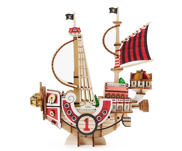 One Piece Thousand Sunny Ship Ki-Gu-Mi Wooden Puzzle – OMG Japan