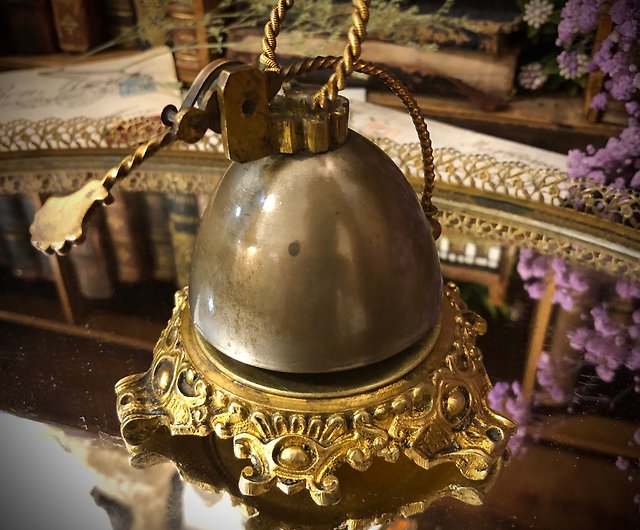 フランス ナポレオン 3 世時代 100 周年記念カウンター真鍮テーブル
