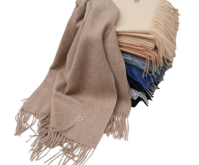 24 hours shipping] KAIKAI pure wool scarf wool shawl warm
