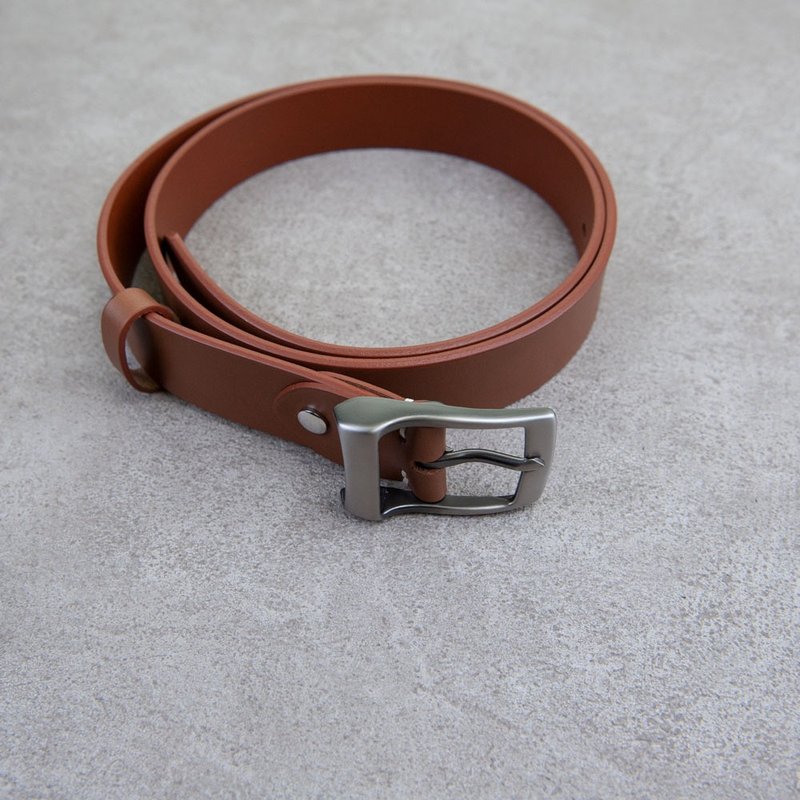 皮帶 腰帶 客製 燙金 34mm - 腰帶/皮帶 - 真皮 多色