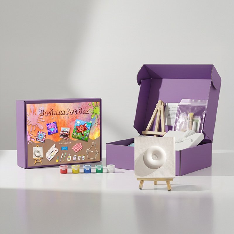 Loveleeness Business Art Box-甜點系列 - 其他 - 其他材質 紫色