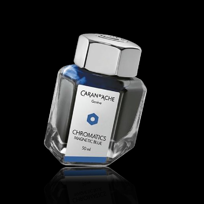 CARAN d ACHE 卡達 色彩墨水(磁性藍) - 墨水/鋼筆墨水 - 顏料 藍色