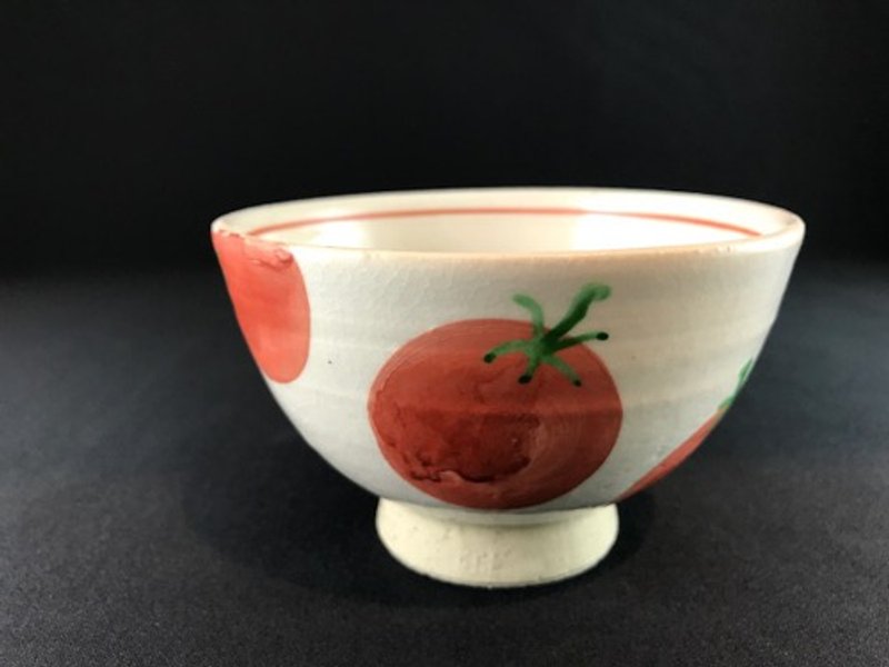 tomato お茶碗 （中) - 碗 - 陶 