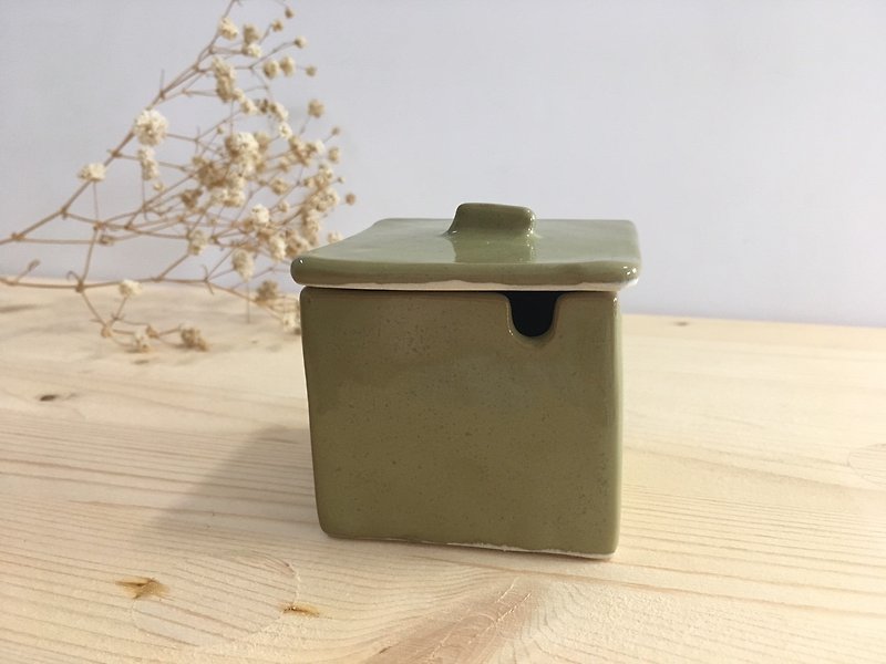 陶小罐 - 花瓶/陶器 - 陶 綠色