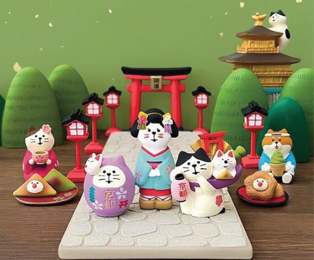 concombre 置物 Japanese Decole Concombre - Kyoto Flower Street - Shop Decole