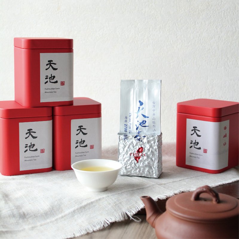 天池 | 高冷茶 | 福壽山高山茶區 | 絕美口感 - 茶葉/茶包/水果茶 - 其他材質 紅色