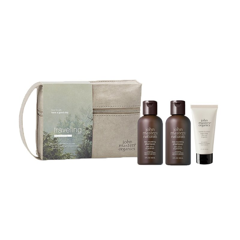 John Masters Organics 旅行日常-輕柔洗護組 - 潤髮乳/護髮用品 - 其他材質 