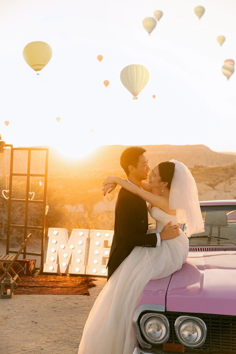 Snapro Turkey Cappadocia light wedding dress Photography Service (2 hour) - ถ่ายภาพ/จิตวิทยา/งานสัมมนา - วัสดุอื่นๆ 