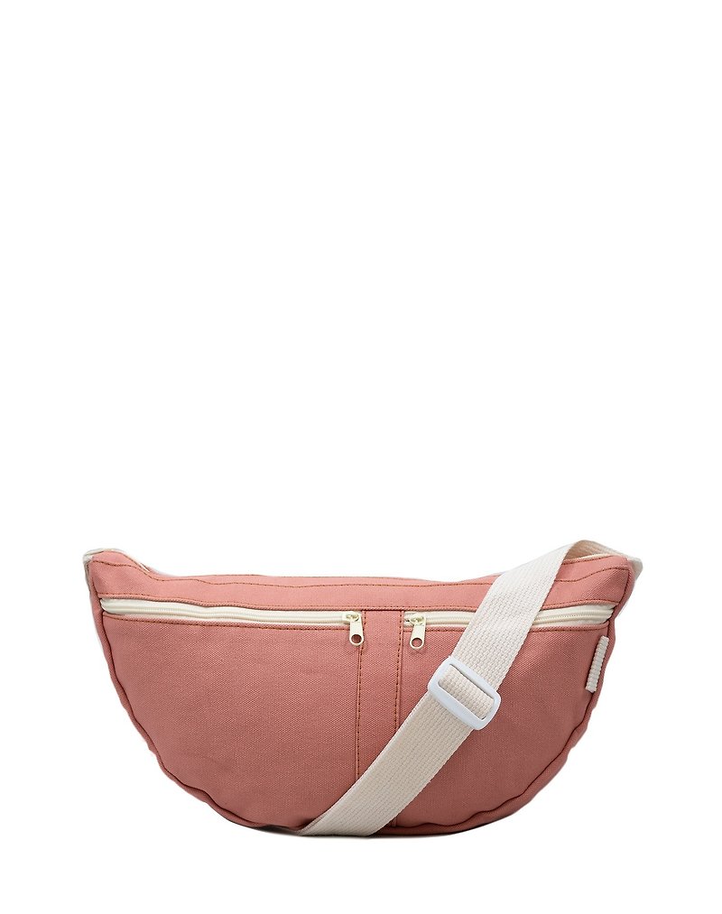 Pinky Belt bag - กระเป๋าแมสเซนเจอร์ - ผ้าฝ้าย/ผ้าลินิน 
