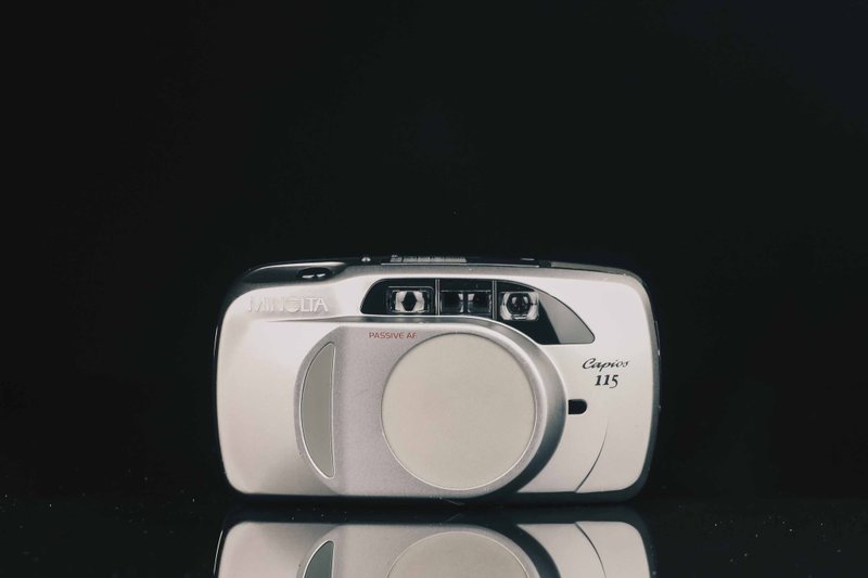 Minolta Capios 115 #7600 #135底片相機 - 相機/拍立得/底片相機 - 其他金屬 黑色