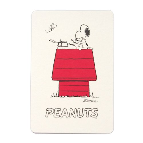 205剪刀石頭紙 Snoopy日本明信片(加厚版) 紅屋上打字【Hallmark-Peanuts多用途