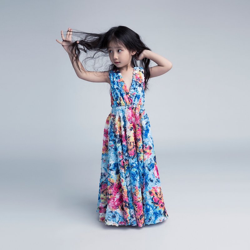 Rosette Dress / SS2016 - Kids' Dresses - Other Materials 
