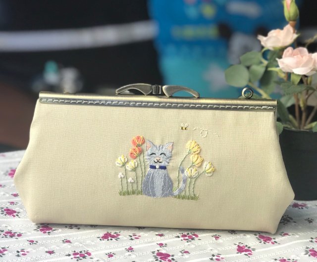クラッチバッグ、ハンドバッグ、刺繍糸バッグ、リネンバッグ