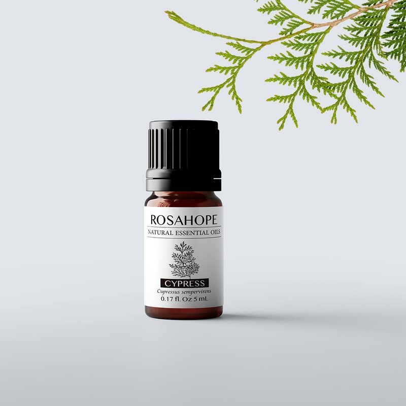 瑰荷希【絲柏精油】純天然萃自西班牙 天然芬多精 清新除臭小森林 - 香氛/精油/擴香 - 精油 白色