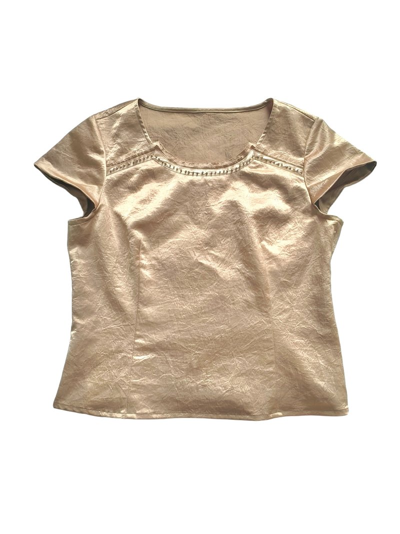 紀梵希Givenchy 中古款 短袖上衣 - 女 T 恤 - 其他材質 金色