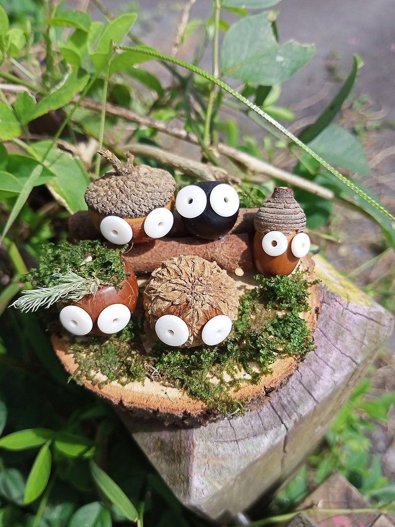My Neighbor Totoro's gift--Little Quercus good friend DIY material bag - อื่นๆ - พืช/ดอกไม้ สีนำ้ตาล