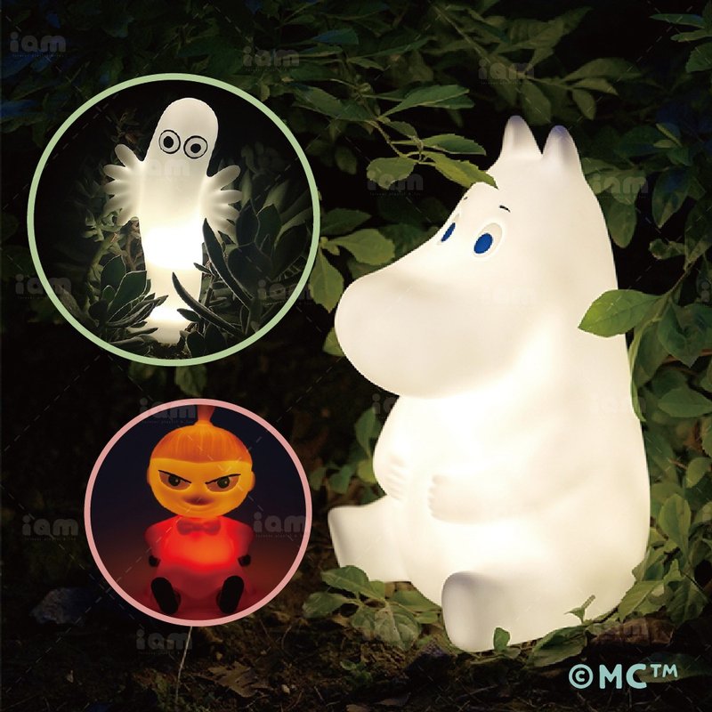 【MOOMINxVIPO】造型拍拍夜燈 夜燈 - 燈具/燈飾 - 其他材質 