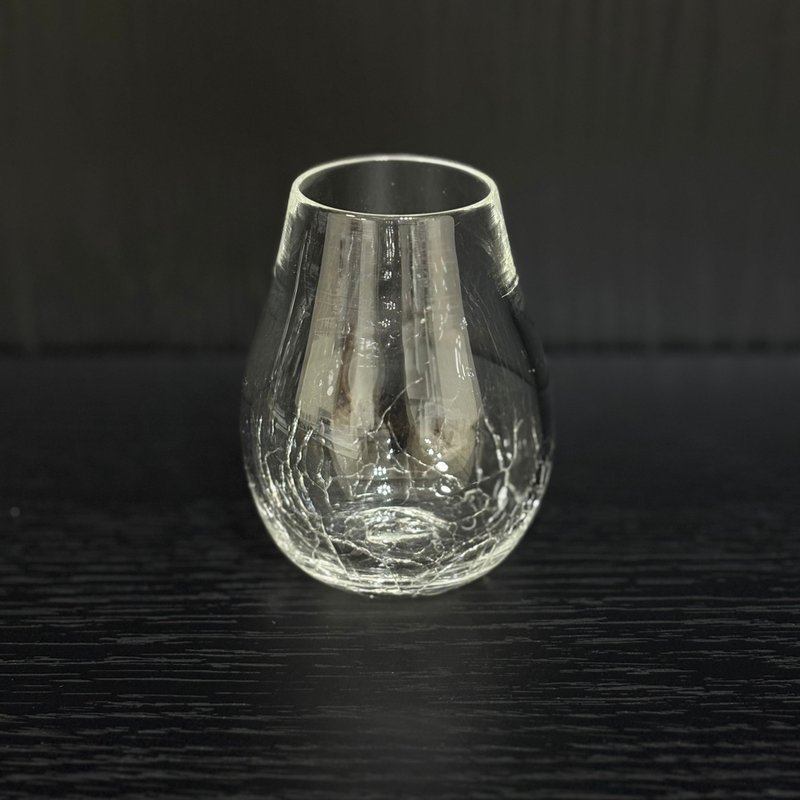 裂紋輕盈玻璃杯 - 玻璃杯 - 玻璃 