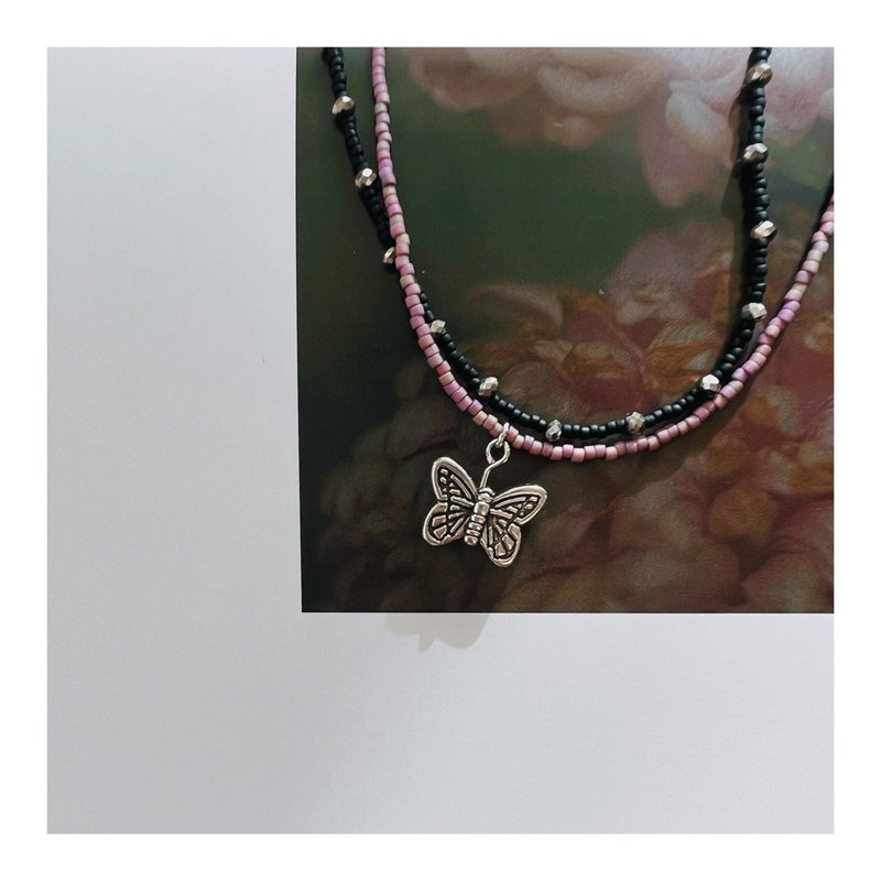 Butterfly accessory set - ชุดครอบครัว - โลหะ สีเงิน