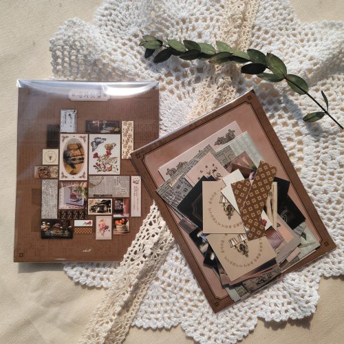 Project Chill Light-flower Cafe Sticker Pack 등화찻집 스티커팩