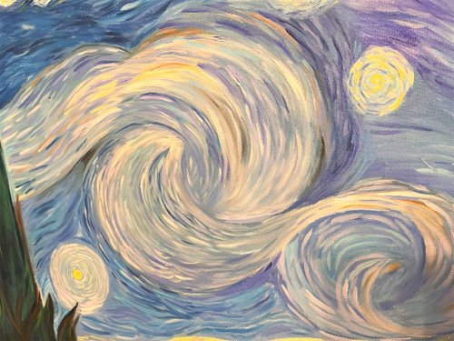 ゴッホの絵 ゴッホ 富士山 FUJI VAN GOGH – Artbar Osaka（アートバー大阪）