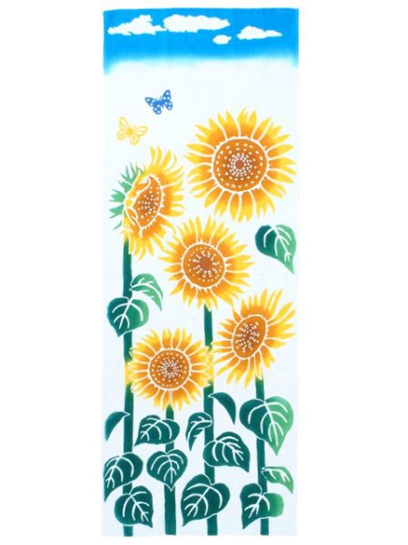 TENUGUI Towel - Sunflower - 毛巾/浴巾 - 其他材質 