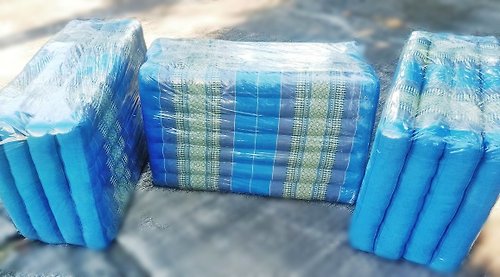 chiangmaicraft Thai 4 fold kapok floor mattress, yoga mattress, Thailand mattress OTOP product