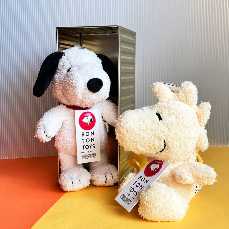 【TERRY 絨毛好朋友組】史努比17CM+糊塗塌客15CM - 玩偶/公仔 - 聚酯纖維 多色