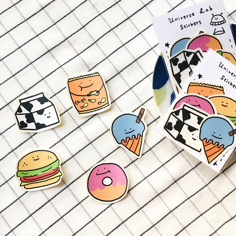 Delicious and delicious sticker pack / 5 into - Stickers - Paper Multicolor