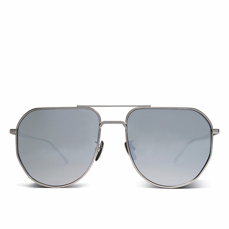 IMPART / Matte Silver - 眼鏡/眼鏡框 - 不鏽鋼 