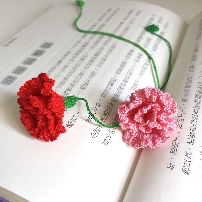 Bookmark_ Carnation - Bookmarks - Polyester Red