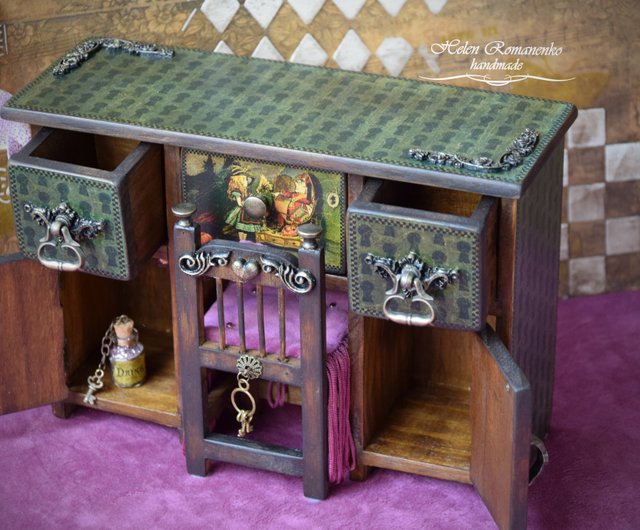 Alice in Wonderland Jewelry Box Gift for kid – Helen Romanenko