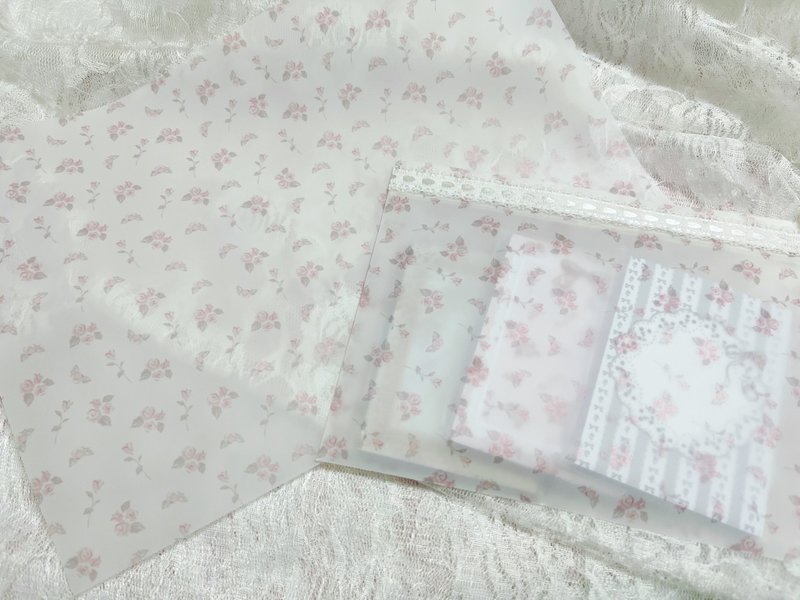 rose tracing paper - อื่นๆ - กระดาษ หลากหลายสี